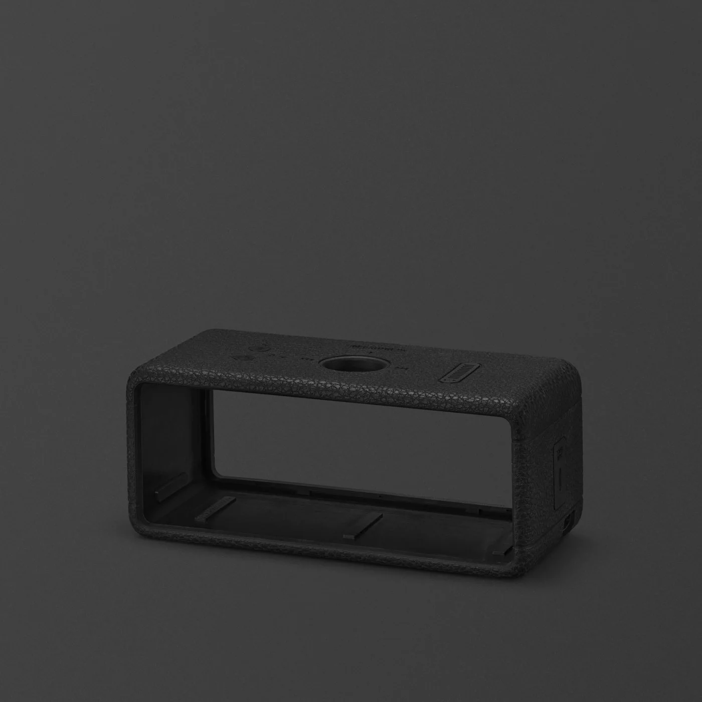 Rear housing of the Black and Brass Emberton III.