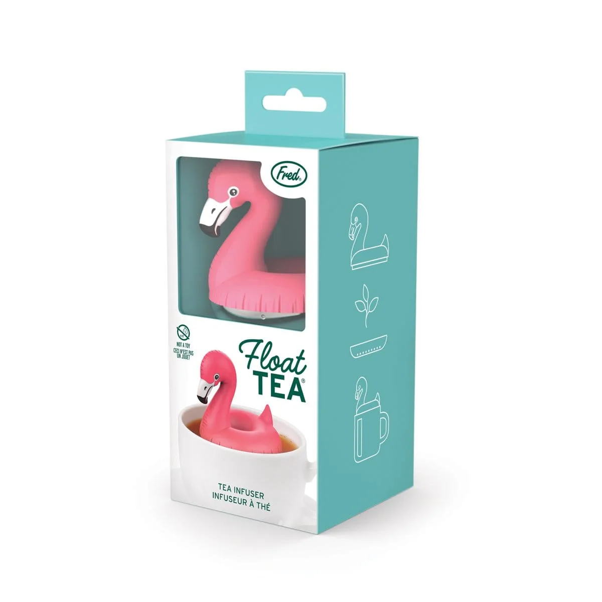 Float-Tea Flamingo Tea Infuser — manufacturer reference view 3