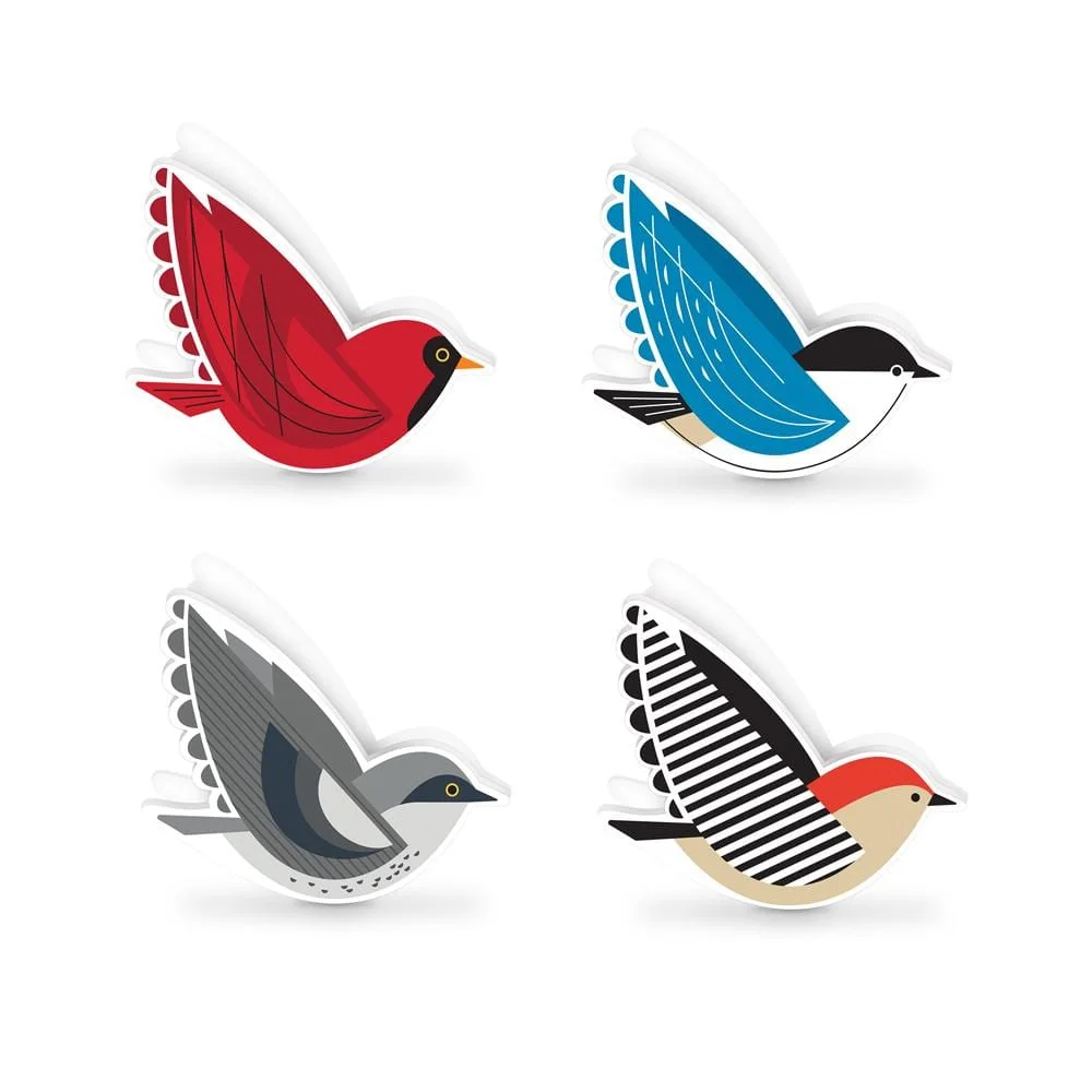 Tweet Treats Bird Bag Clips, Set of Four — manufacturer reference view 3