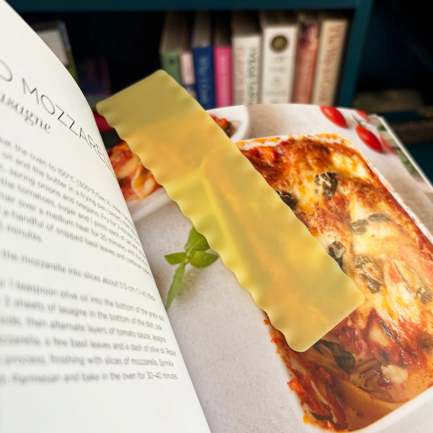 Use Your Noodle Lasagna Silicone Bookmark — manufacturer reference view 2
