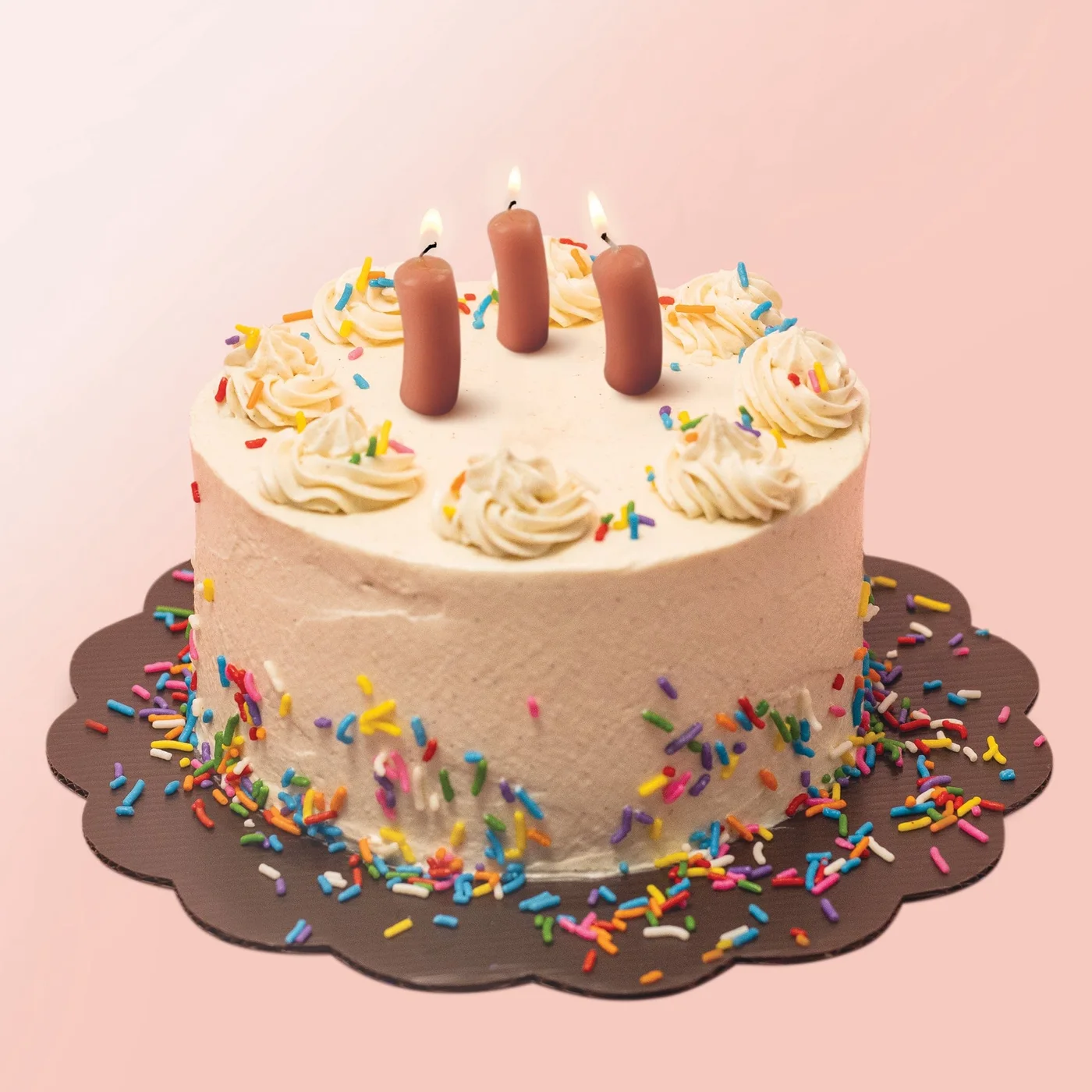 Sausage Party Cocktail Wiener Candles, Set of Six — manufacturer reference view 2