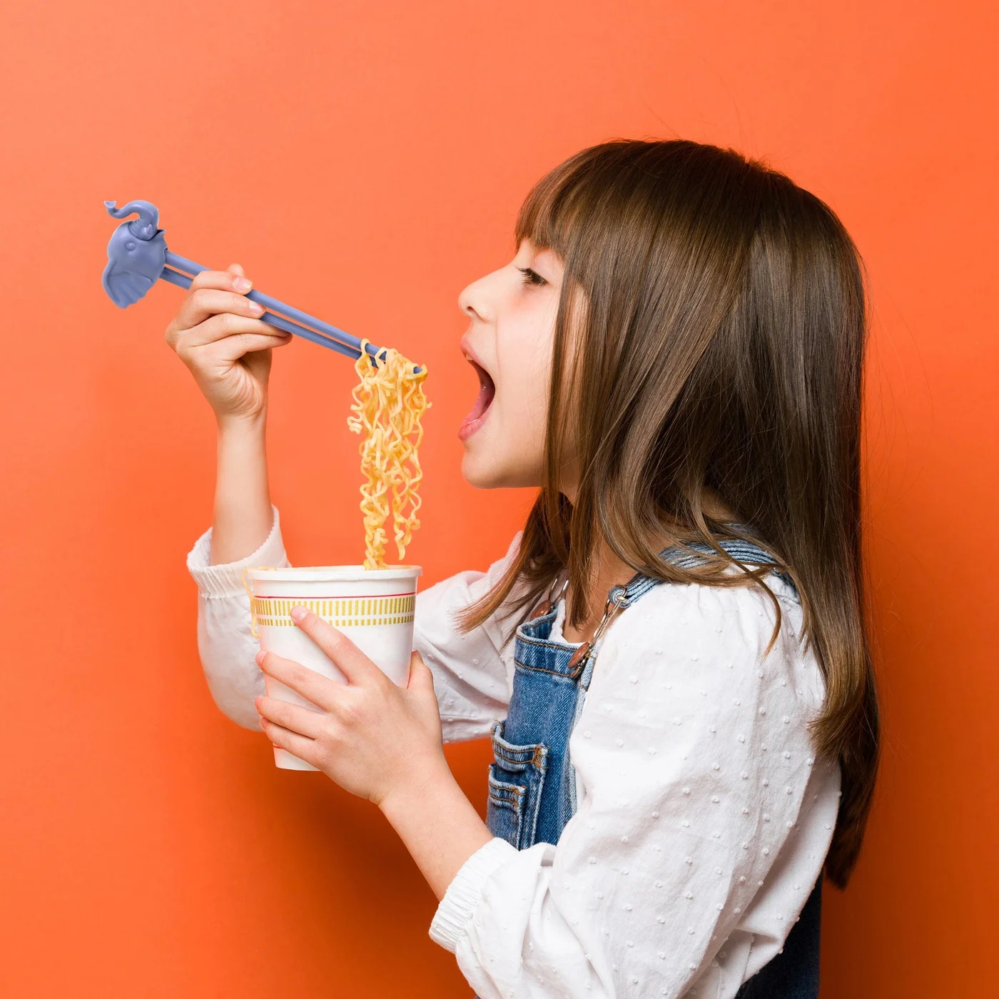 Munchtime Elephant Hinged Chopsticks — manufacturer reference view 3