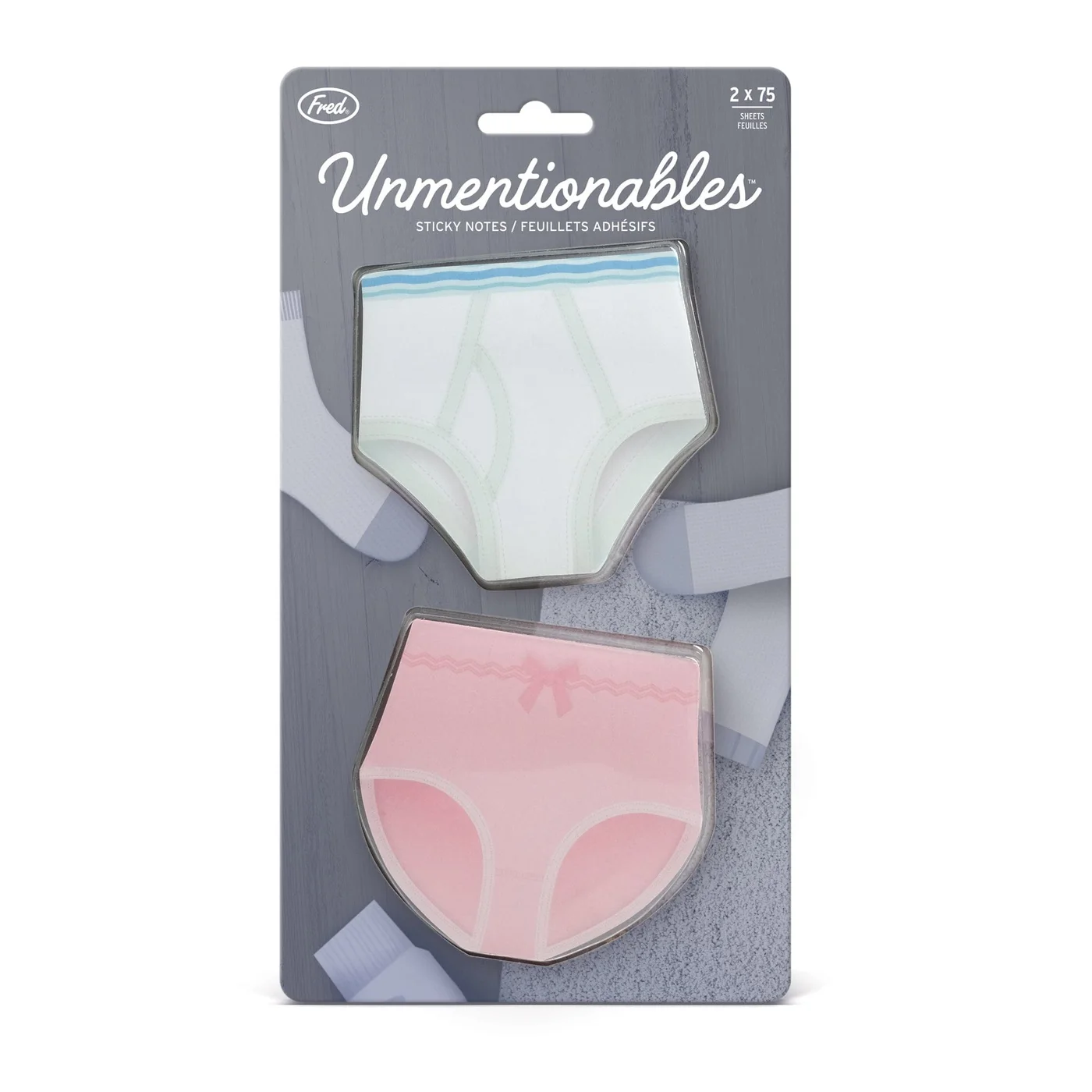 Unmentionables Sticky Notes, Two Pads — manufacturer reference view 5