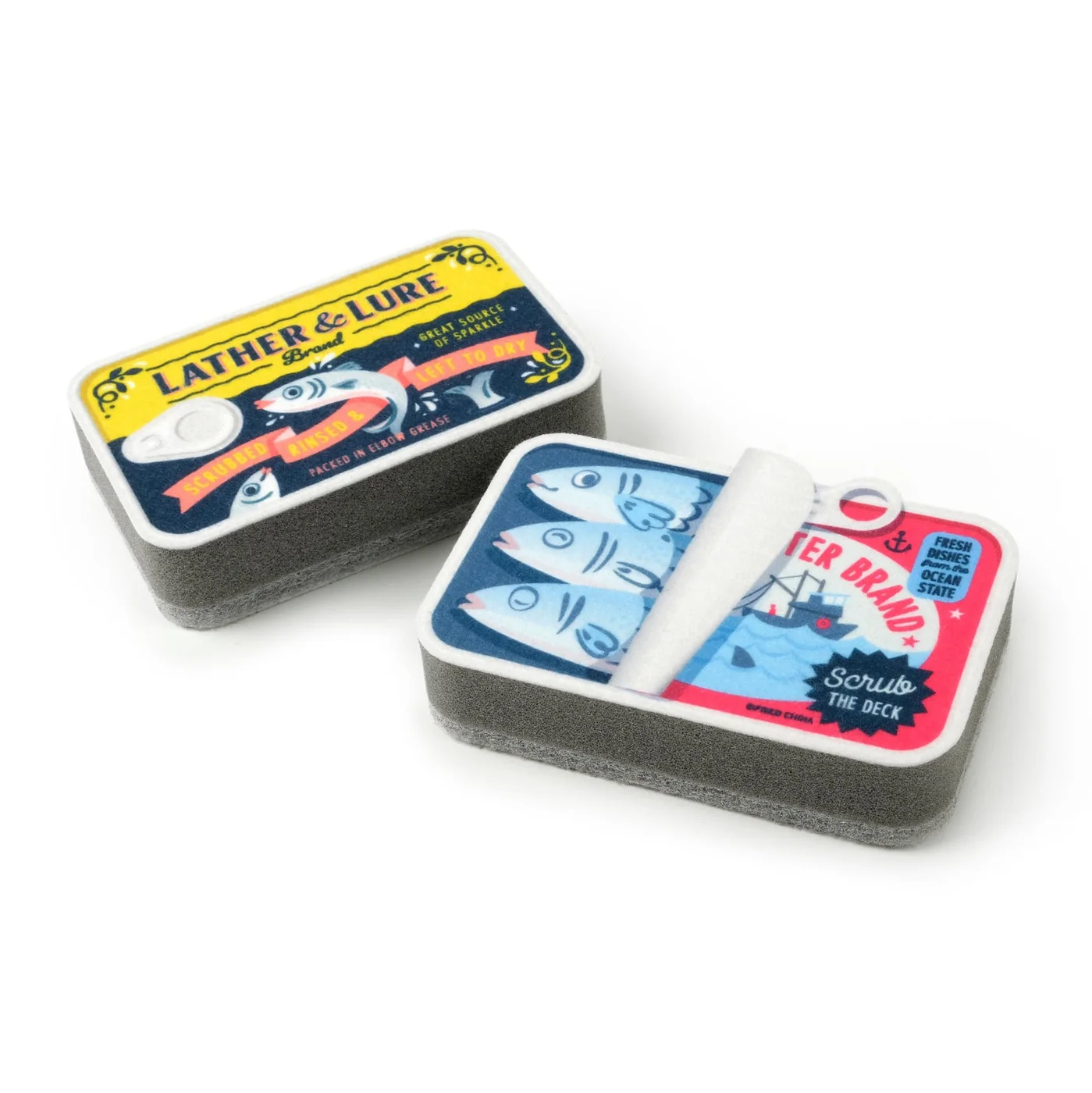 Tidy Tins Sardine Sponges, Set of Two — manufacturer reference view 3