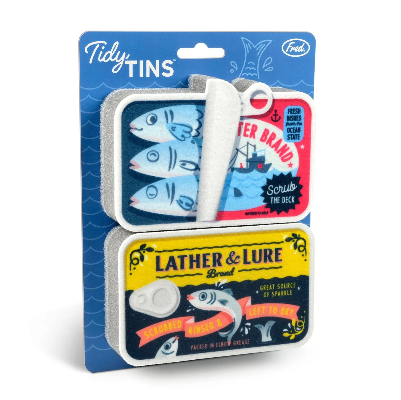 Tidy Tins Sardine Sponges, Set of Two — manufacturer reference view 7