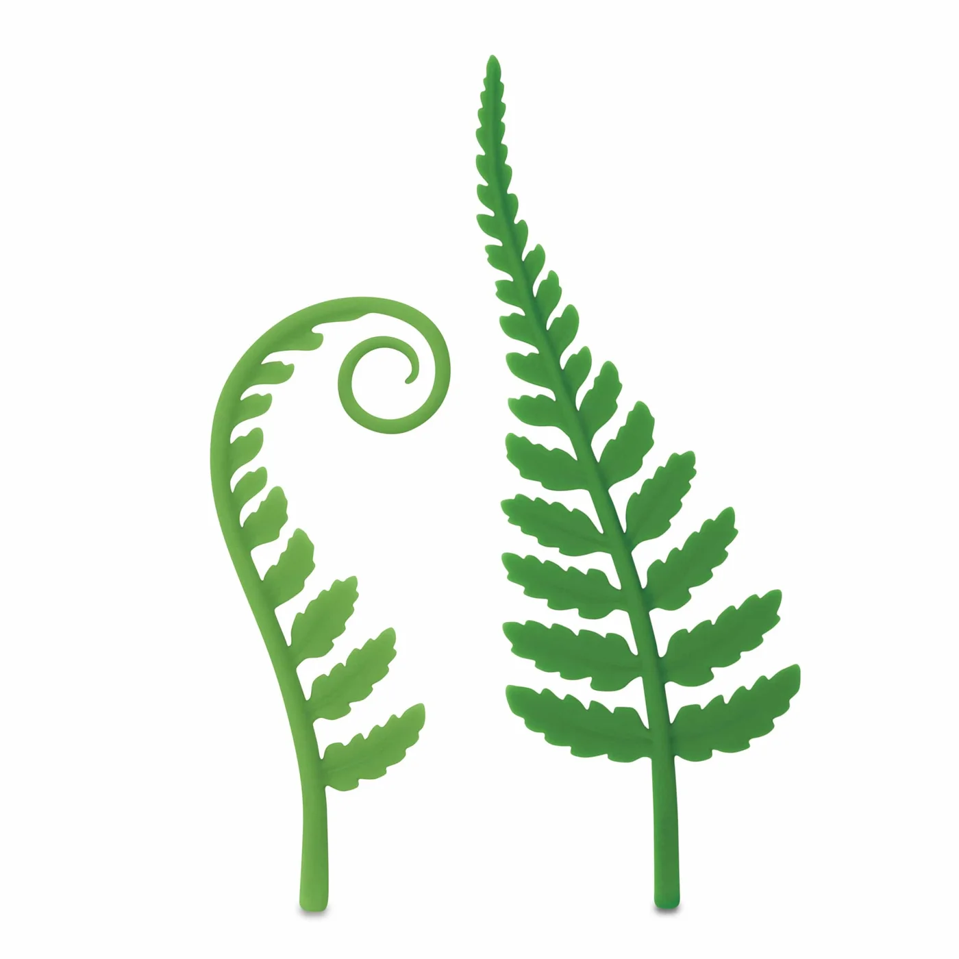 Woodland Sprouts Fern Silicone Bookmarks Set of Two — manufacturer reference view 1