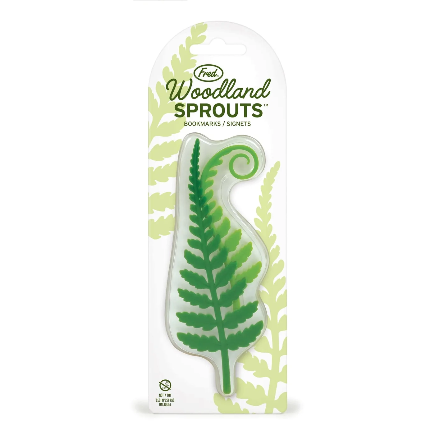 Woodland Sprouts Fern Silicone Bookmarks Set of Two — manufacturer reference view 5