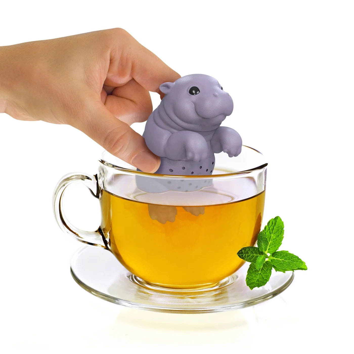 Sipopotamus Baby Hippo Tea Infuser — manufacturer reference view 3