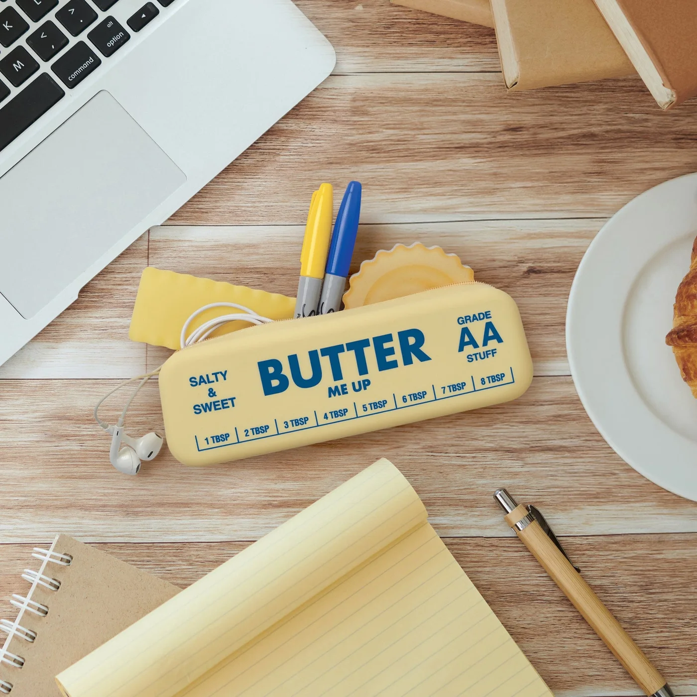 Butter Me Up Silicone Zipper Pouch — manufacturer reference view 2