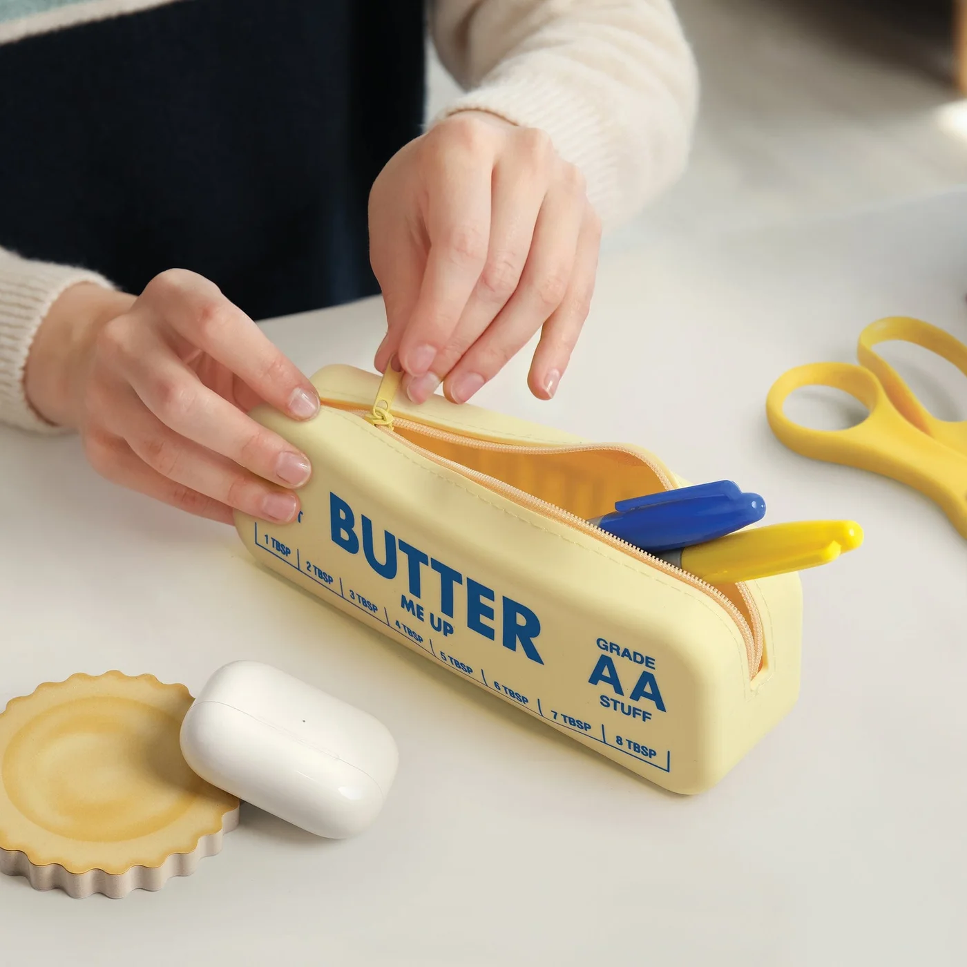 Butter Me Up Silicone Zipper Pouch — manufacturer reference view 4