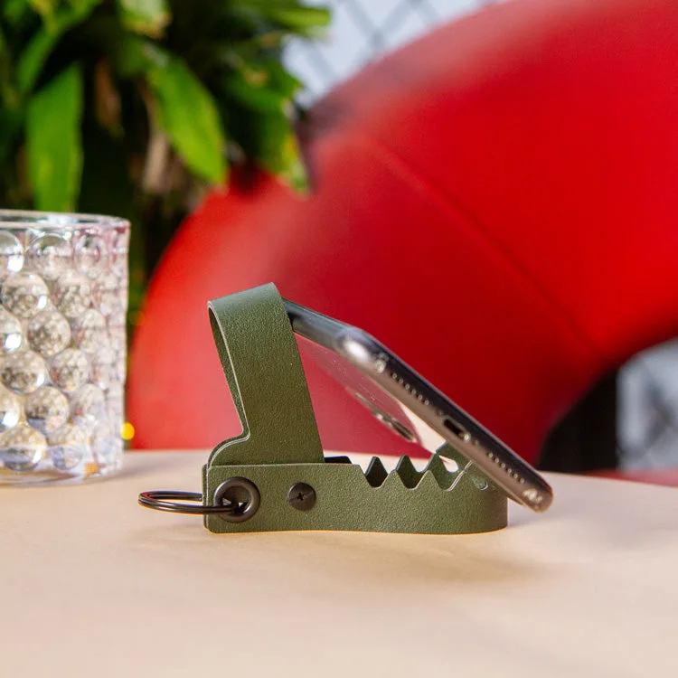 Gator Foldable Phone Stand Keychain — manufacturer reference view 2