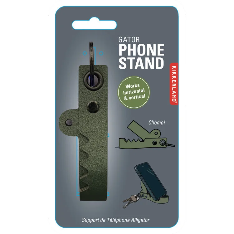 Gator Foldable Phone Stand Keychain — manufacturer reference view 3