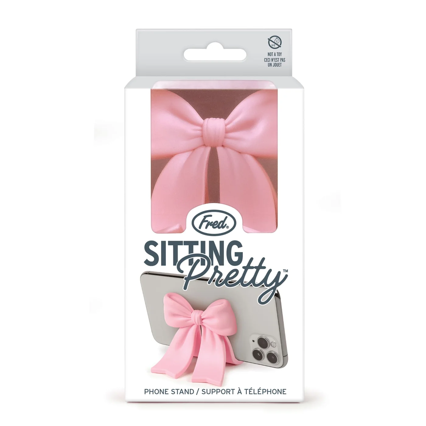 Sitting Pretty Pink Bow Phone Stand — manufacturer reference view 8