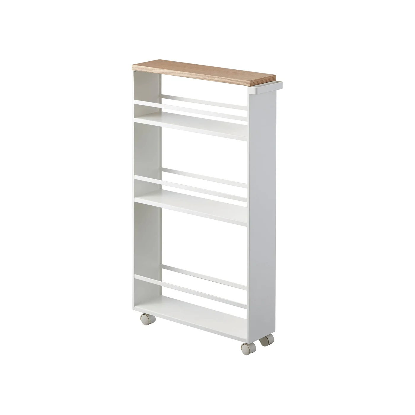 Selected white cart without accessories.