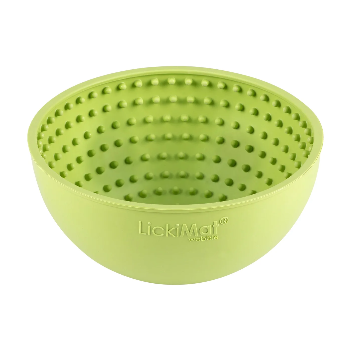 Close view of the interior pattern where a suitable soft treat can be spread.