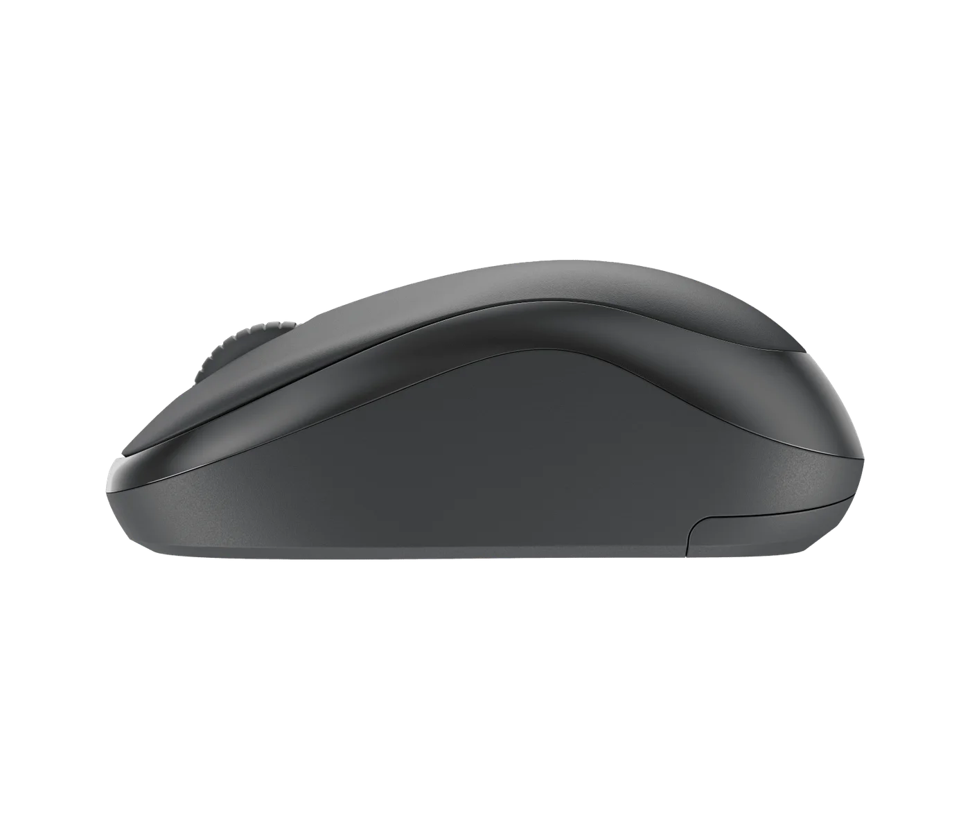 Side view of the compact contoured shell.
