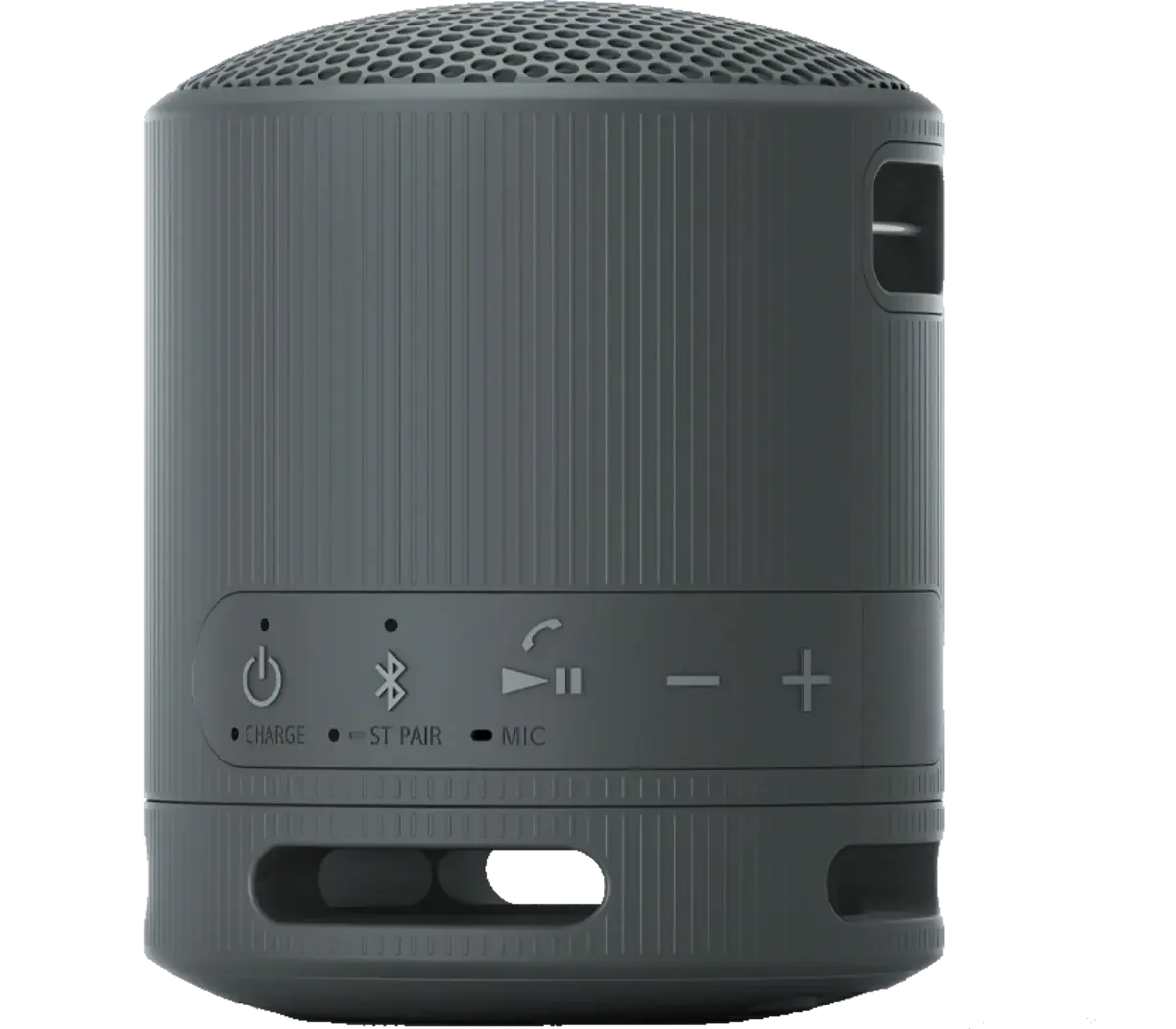Bluetooth, playback and volume controls.