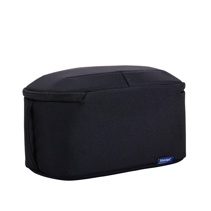 Rear-angle view of the selected black bag.