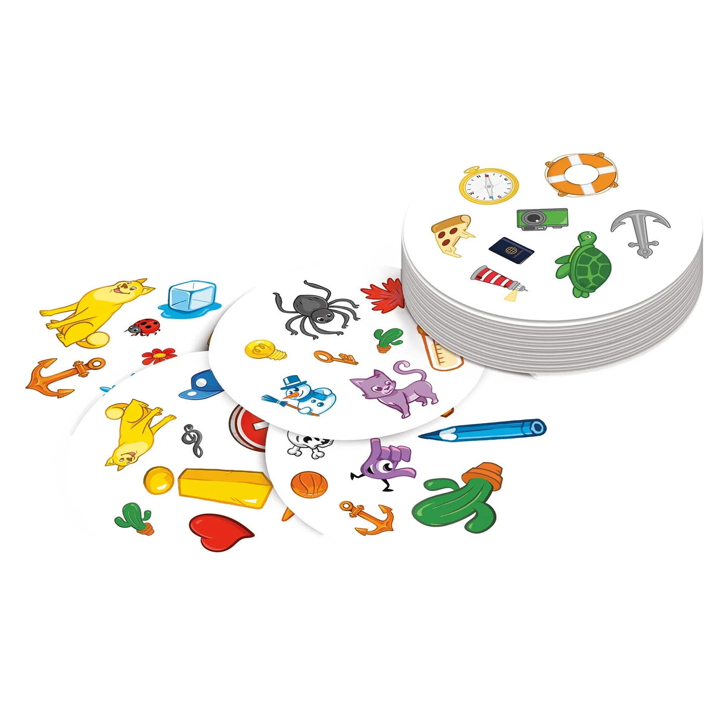 Round Classic cards with matching symbols in the publisher photograph.