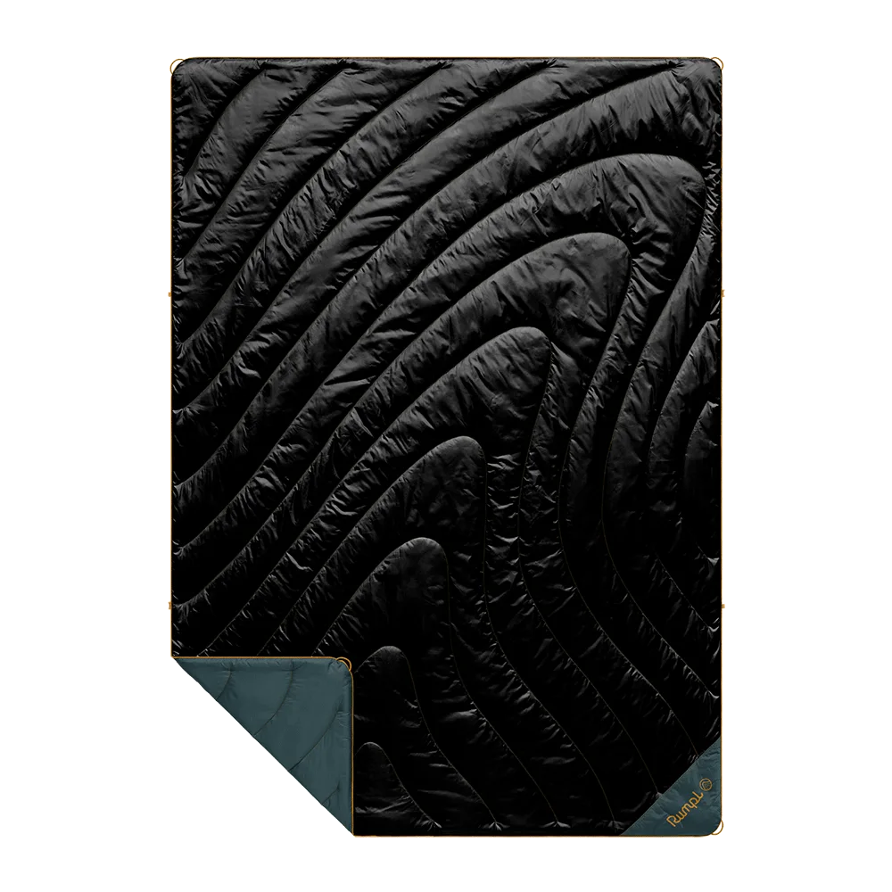 Black one-person Original Puffy with contrasting reverse side.