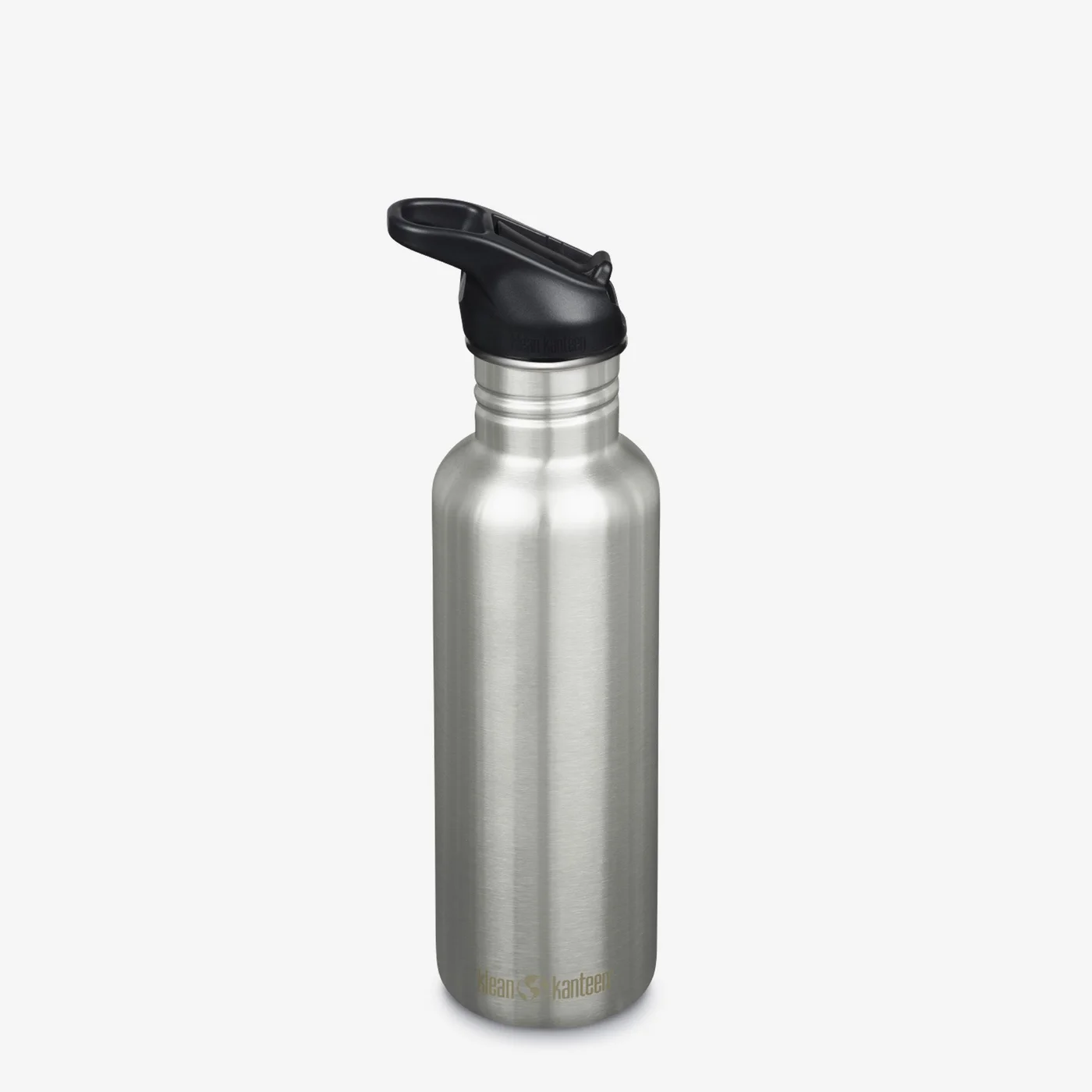 Selected brushed single-wall27oz bottle with FlipSeal cap.