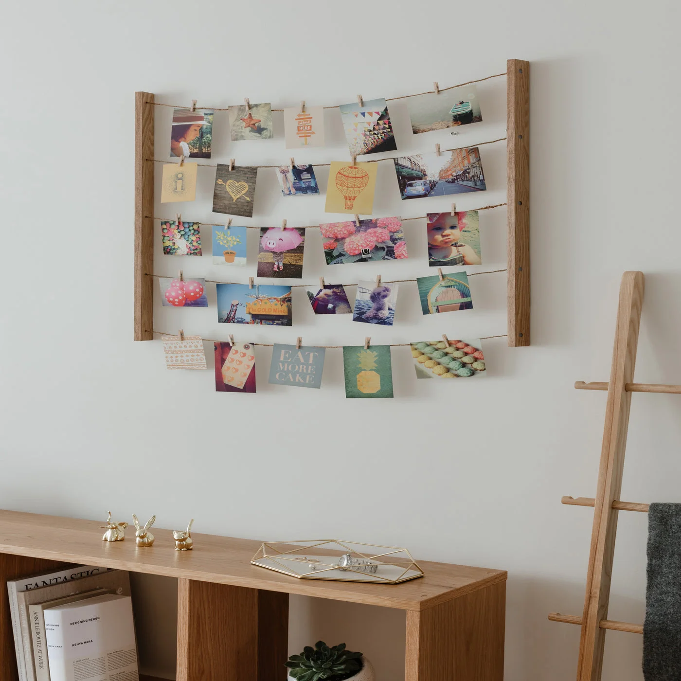 Hangit installed above a home table