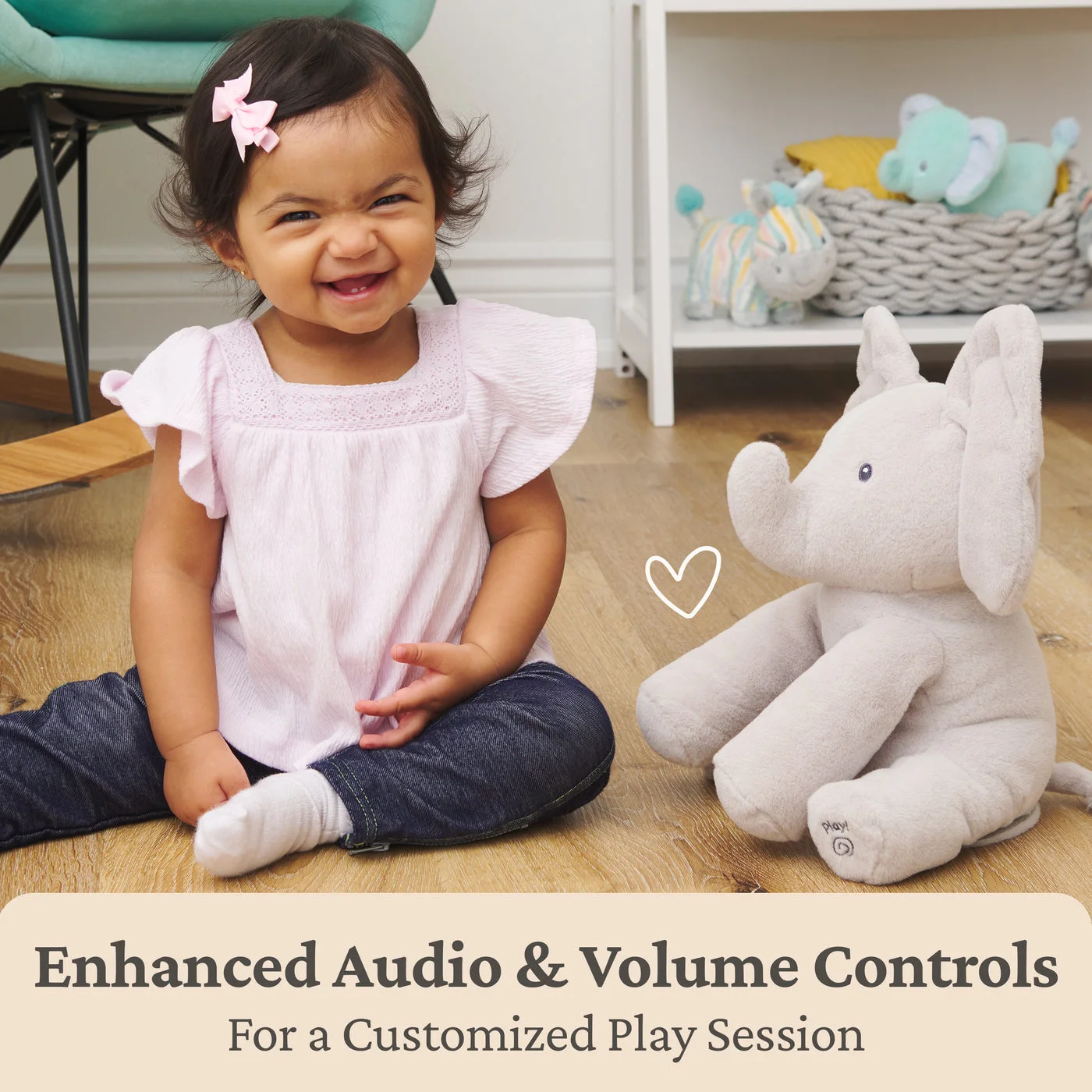 Maker identifies volume controls on the current version; verify the supplied edition.