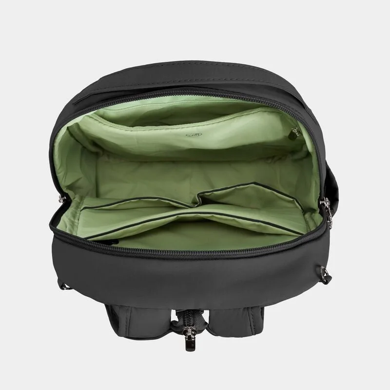 Interior layout illustrated in the black colour alternative of the Roam design.