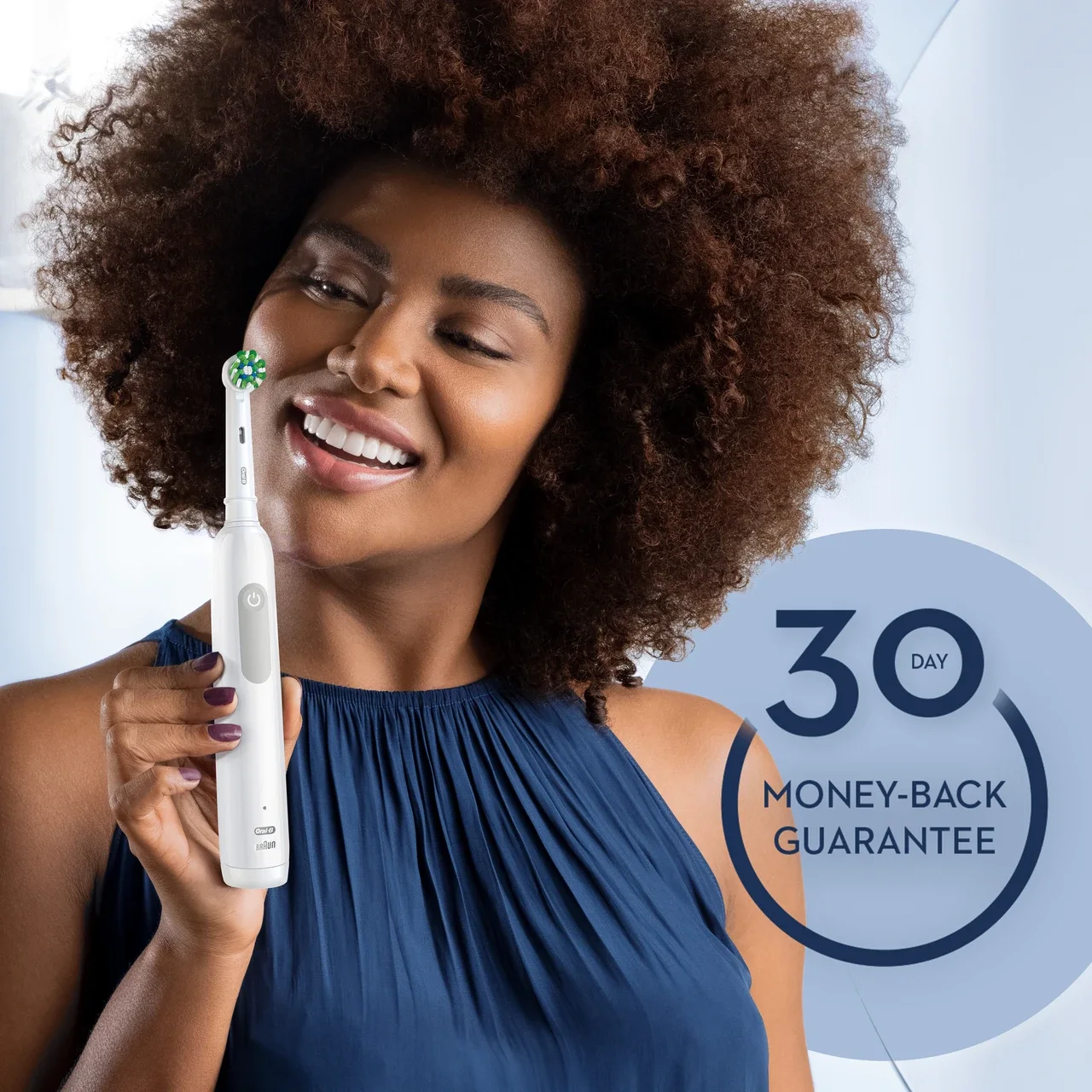 Manufacturer lifestyle image includes a promotional guarantee; eligibility and terms vary by market.