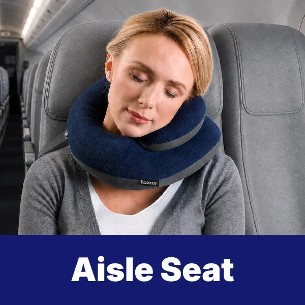 Manufacturer aisle-seat demonstration in Navy; positioning illustration, not proof of X-Large fit.