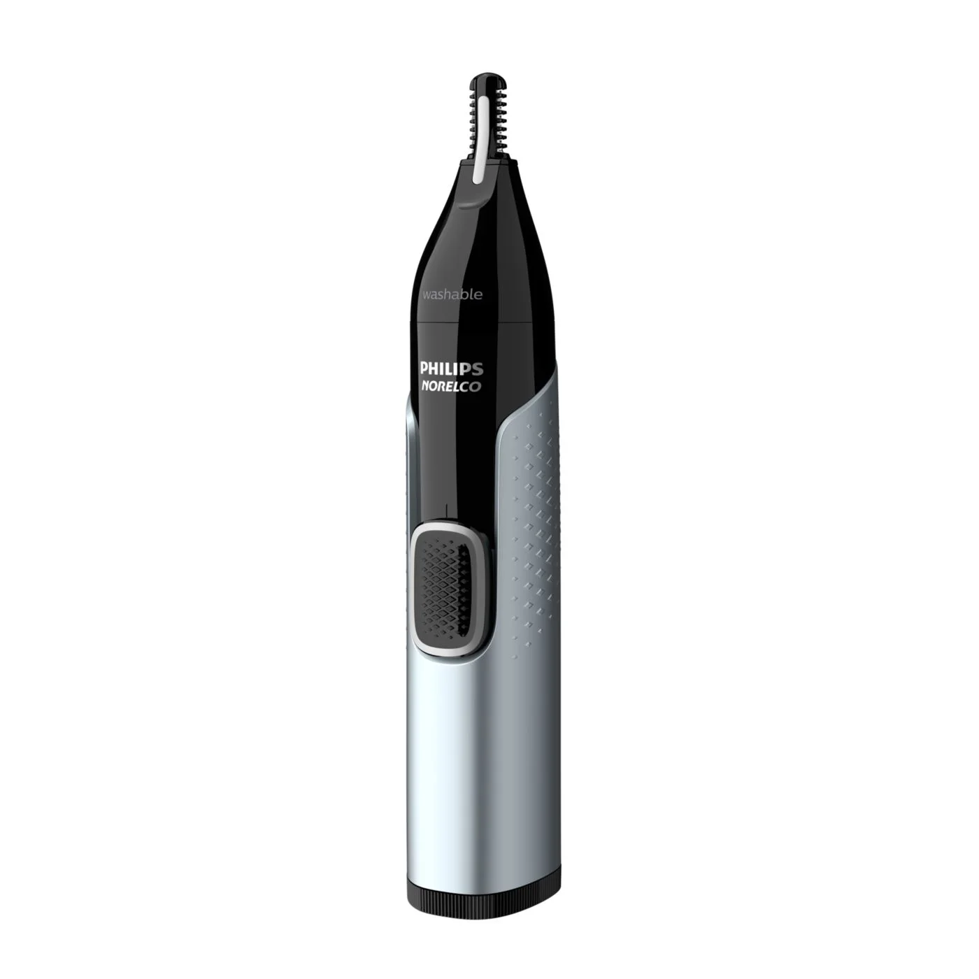 Handle and narrow trimming head in a standalone product view.