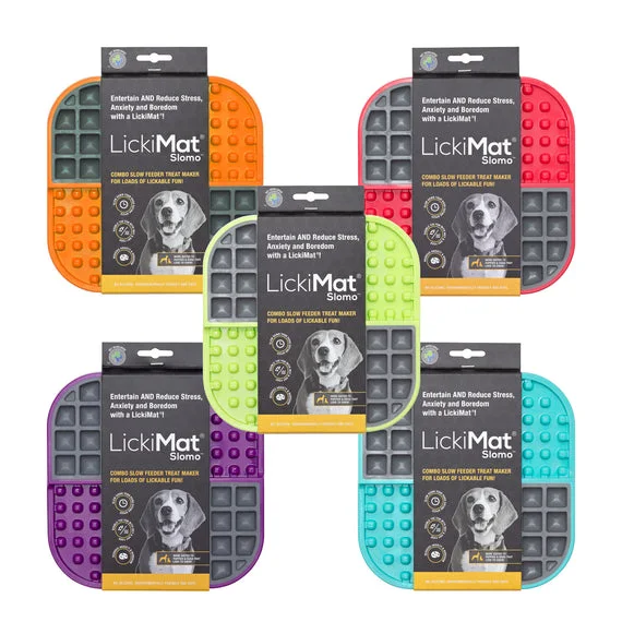 Packaging across colour variants, shown only to explain the range; no extra mats are included.