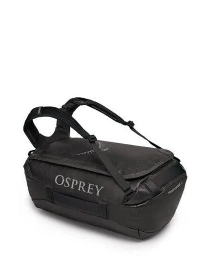 Black legacy Transporter 40 with backpack straps visible.