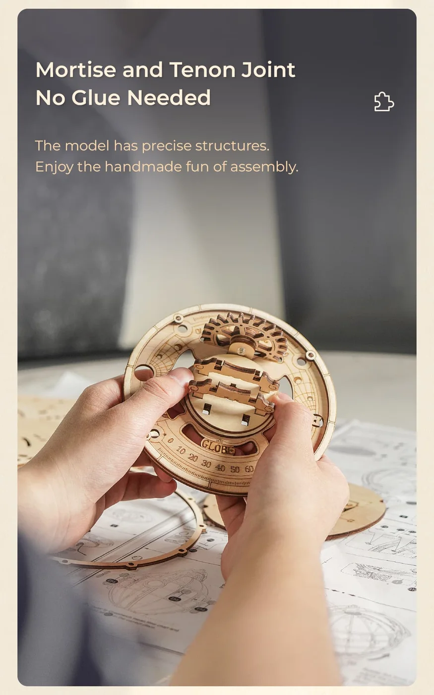 Manufacturer assembly illustration of wooden joints