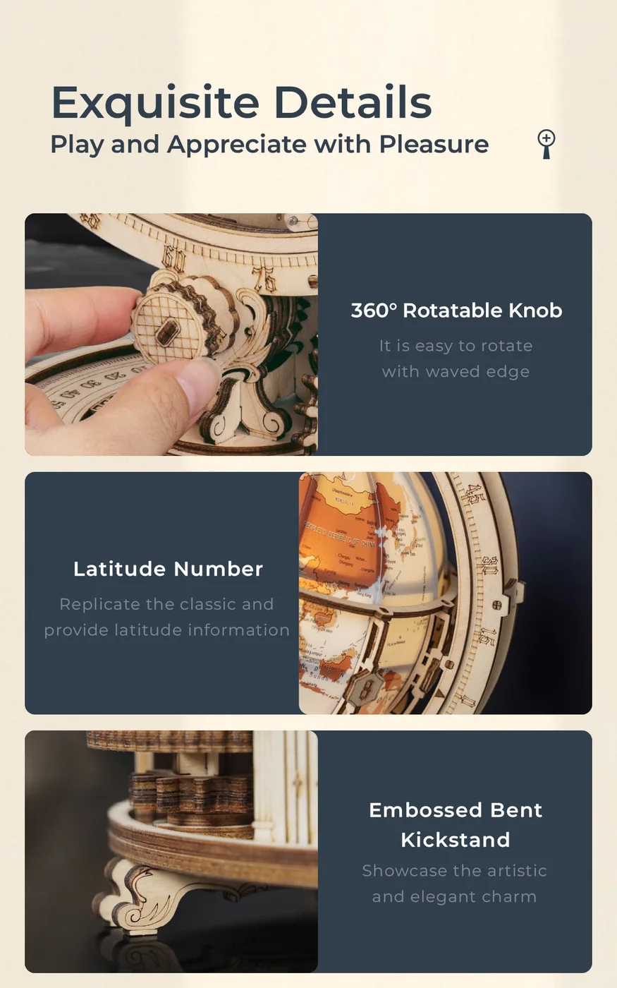 Knob, frame and base detail graphic