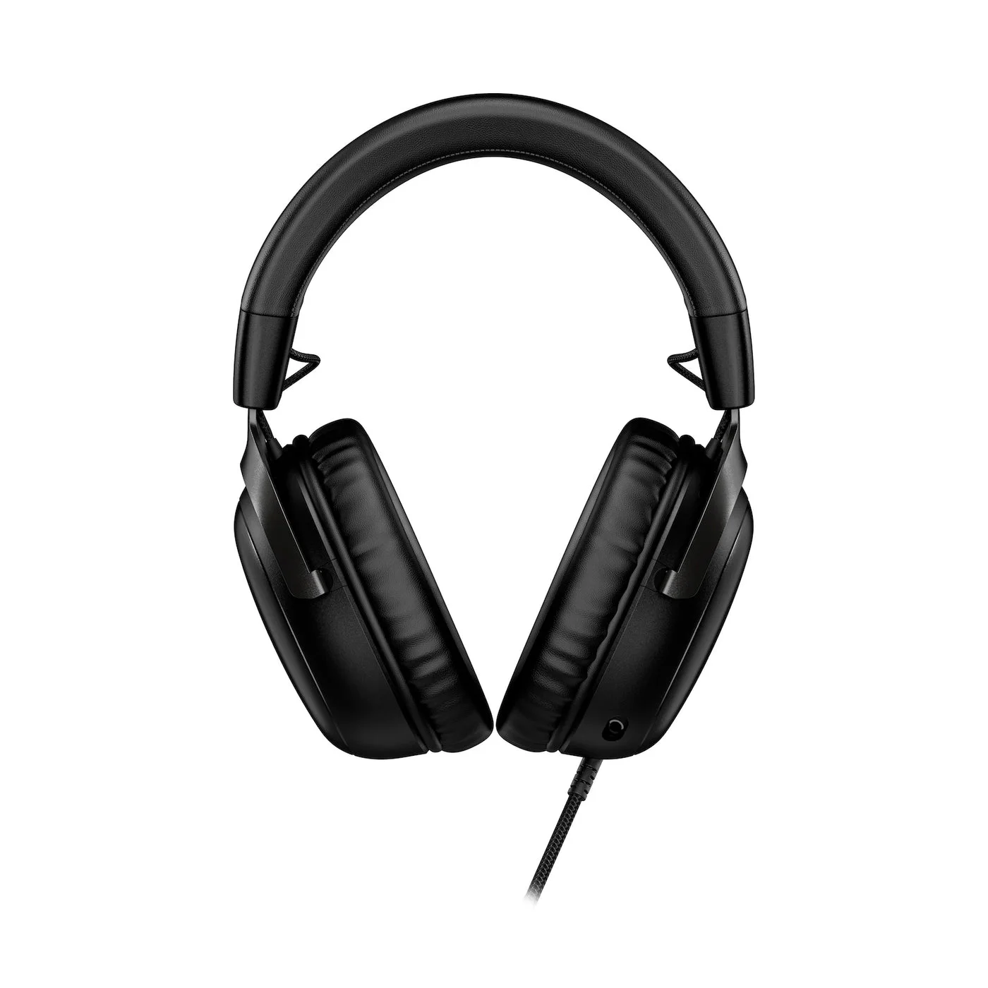 Front view of the black headband and ear cushions; fit remains individual.