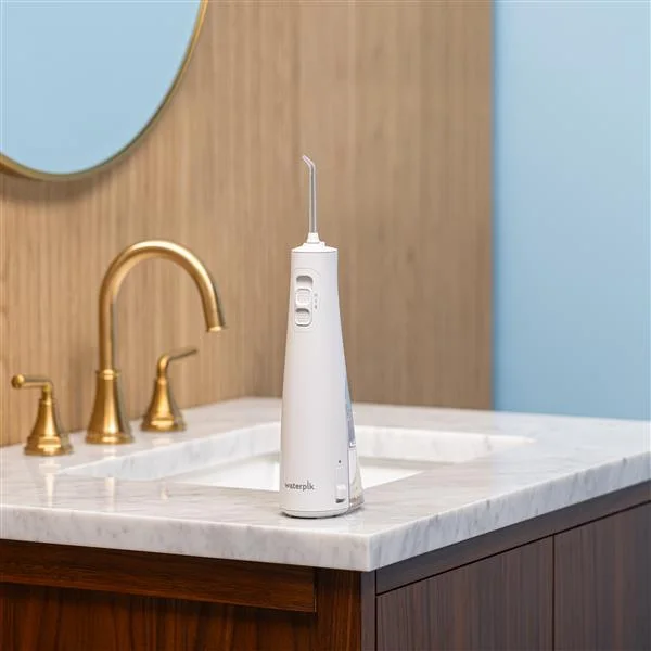 Counter-placement example for the cordless unit.