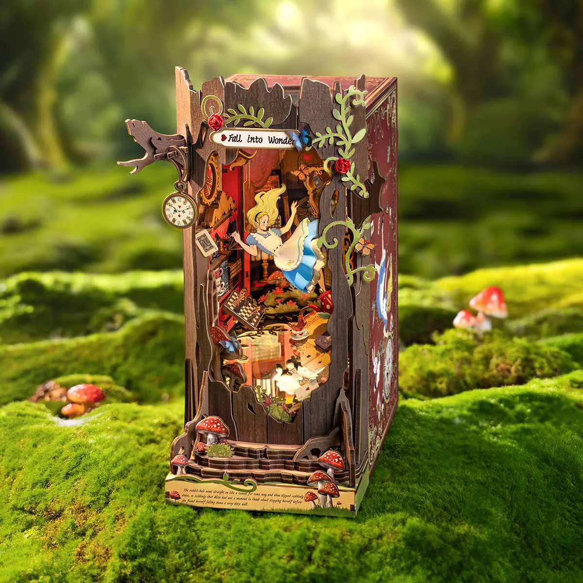 Fall into Wonder TGB12 in a maker-staged woodland scene
