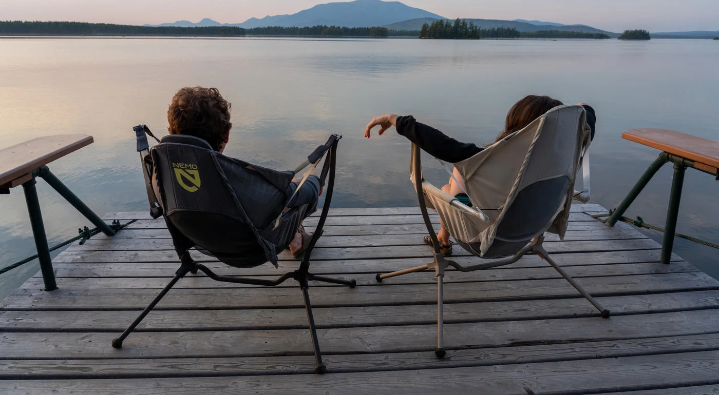 Maker waterside setting with several chairs; this is not a multi-chair bundle.