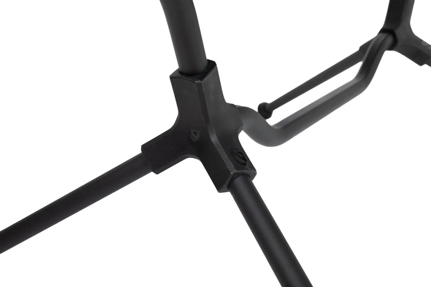 Aluminum frame hub detail from the current Black Pearl version.