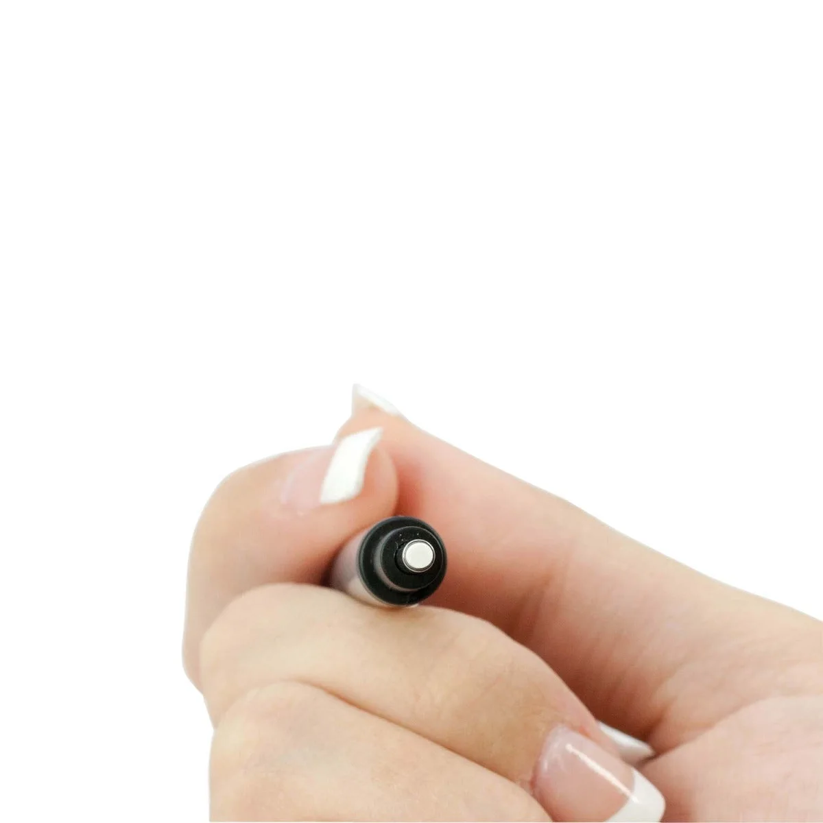 End-button close-up.