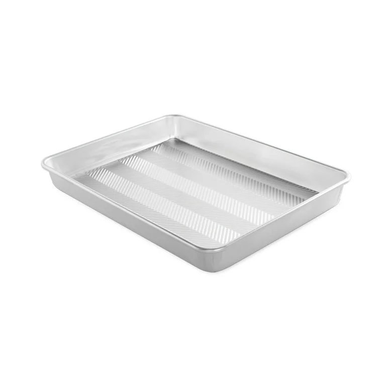 Selected single Prism high-sided natural-aluminum pan without a lid.