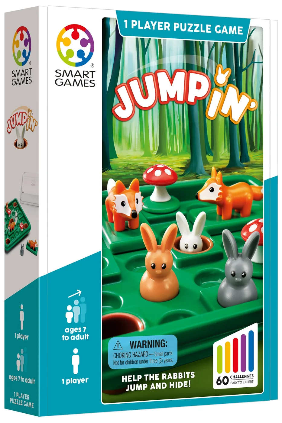 Original compact 60-challenge SG421 box, not Jump In XXL.