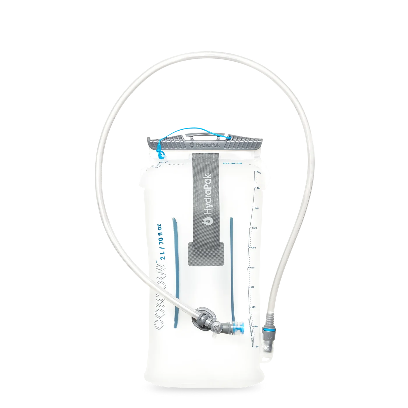 Contour 2L front view, detachable tube and hanging top.