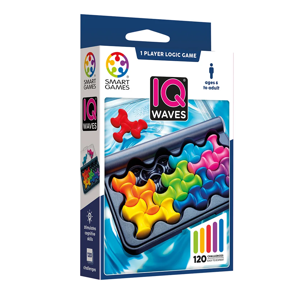 Manufacturer SG492 IQ Waves packaging; confirm supplied instruction languages for the selected edition.