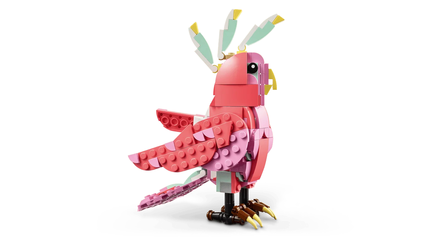 Cockatoo with wing and tail detail visible.