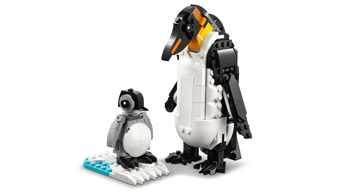 Penguin and chick: an alternate rebuild, not additional simultaneous models.