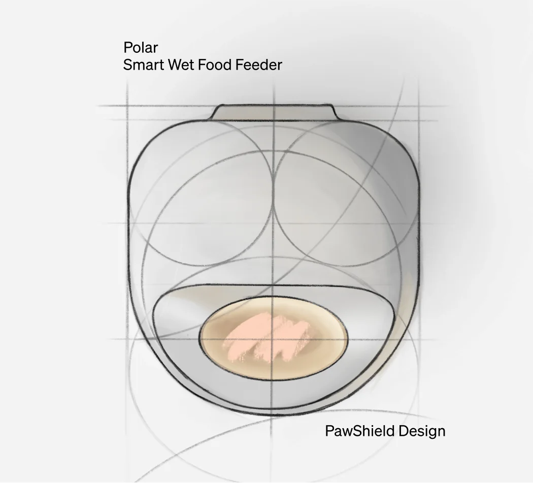 Lid-access design diagram, not an independently verified safety test.