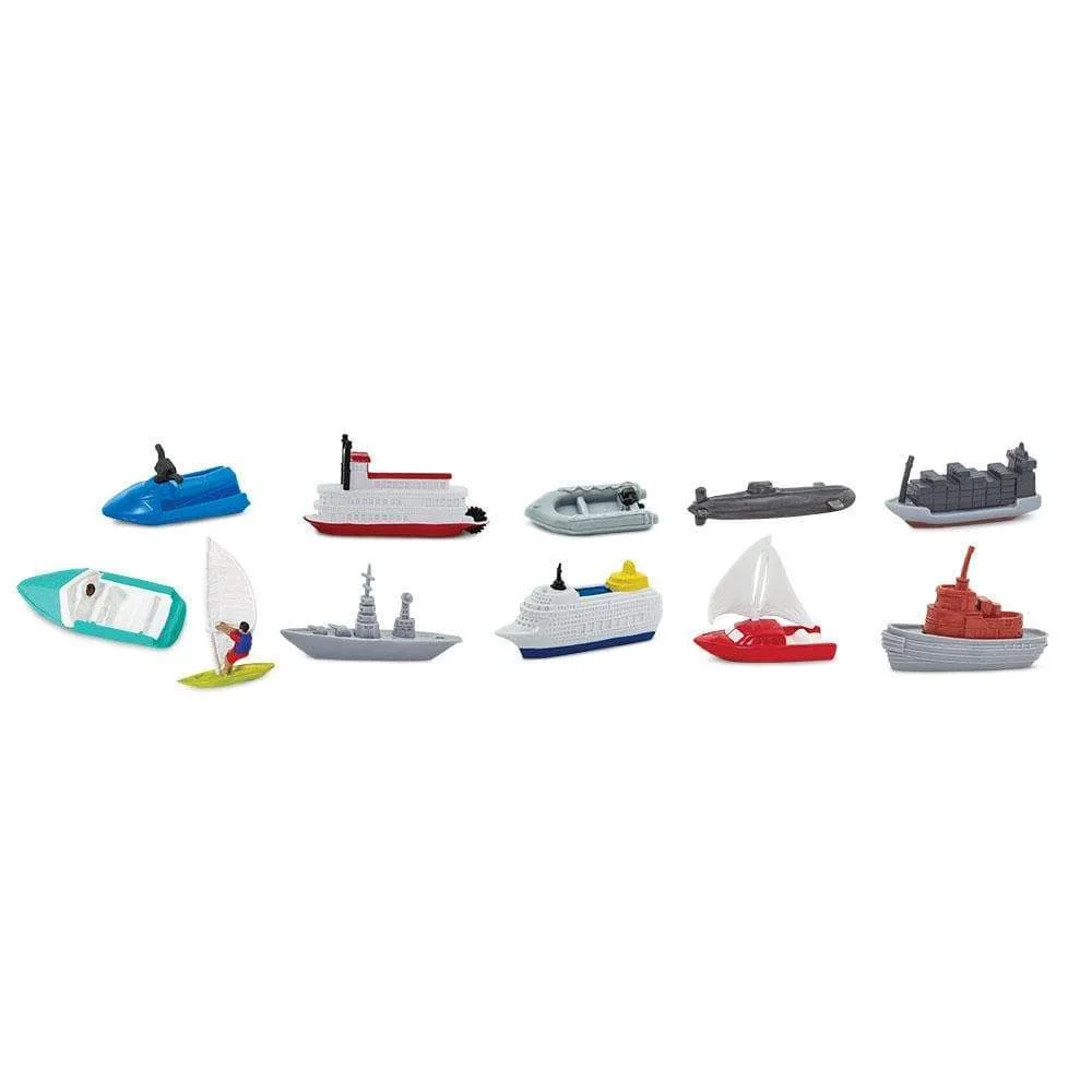 In the Water TOOB 11-Vessel Set — manufacturer reference view 3 — staged scenery not included