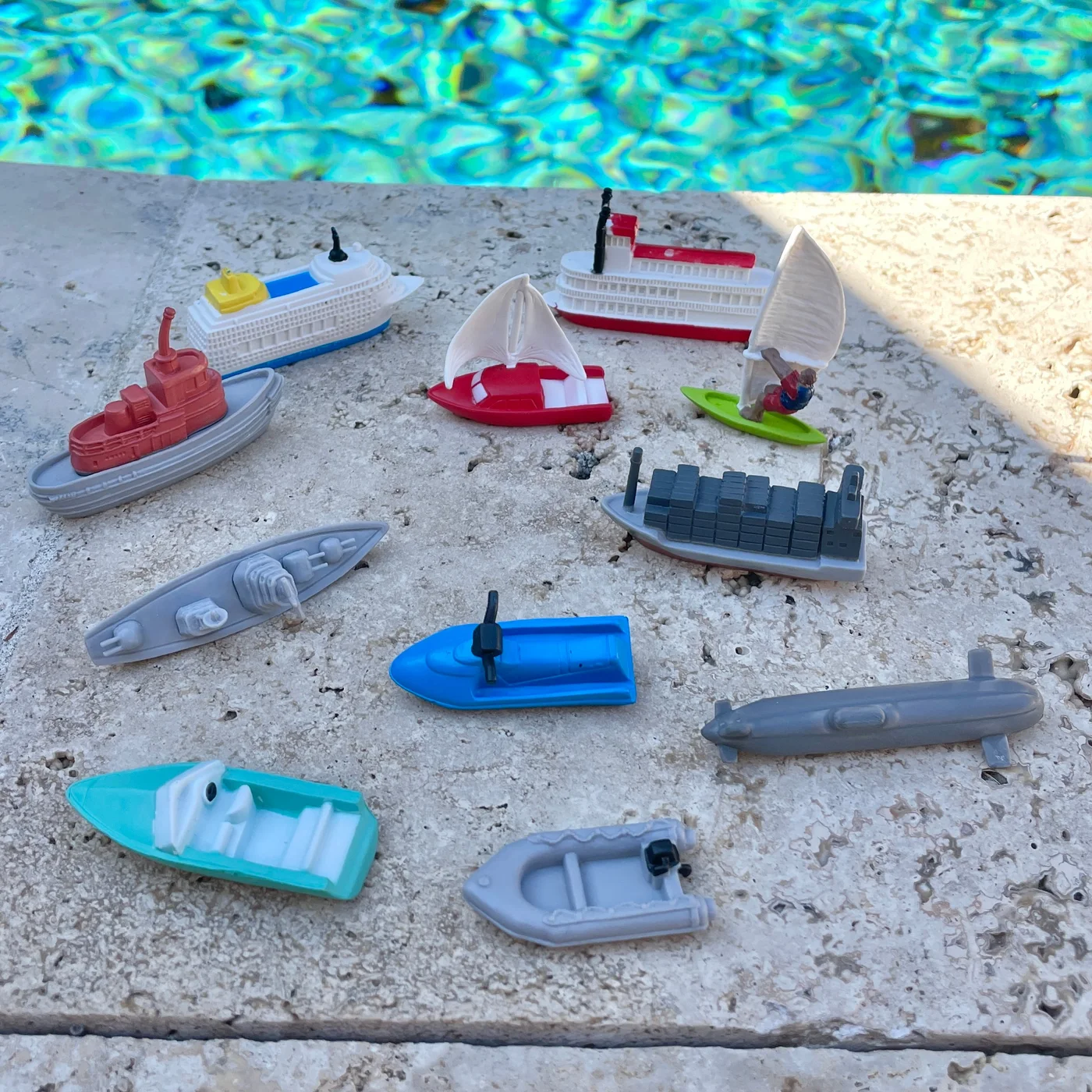 In the Water TOOB 11-Vessel Set — manufacturer reference view 9 — staged scenery not included